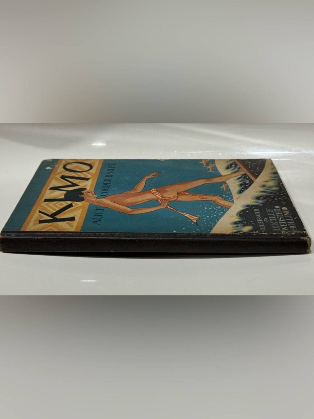 Vintage 1928 KIMO by Alice Cooper Bailey, Hawaii color illustrations HC book - Picture 2 of 16